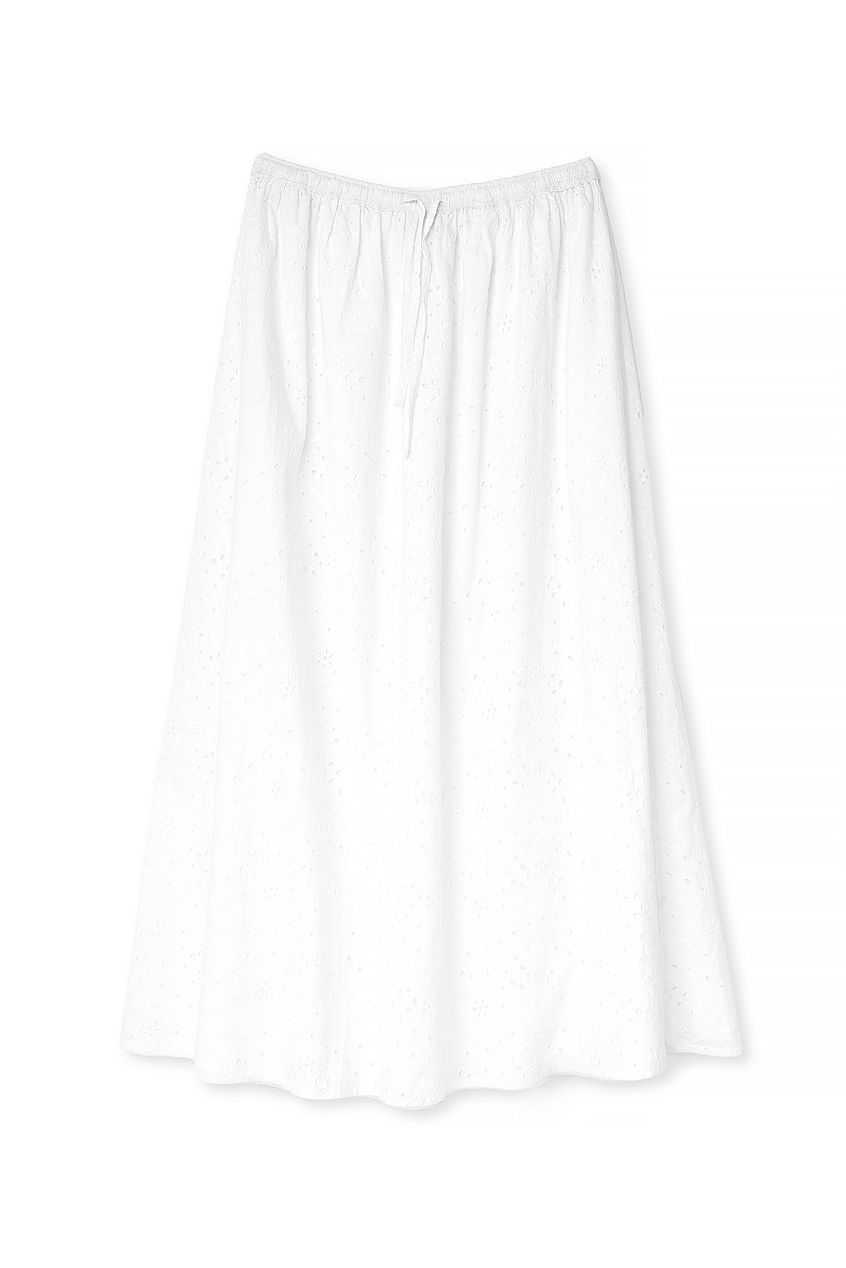 Na-kd Anglaise Maxi Skirt