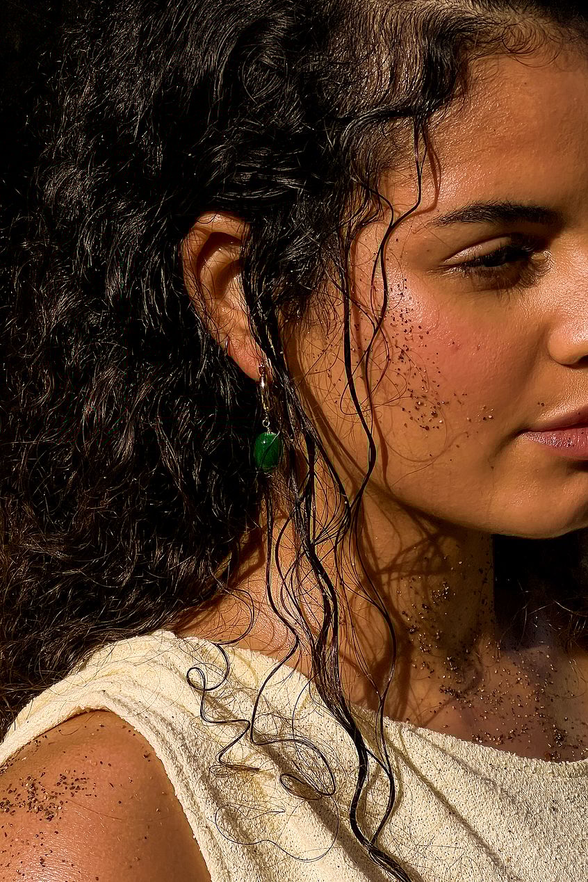 Hanging Bead Hoops