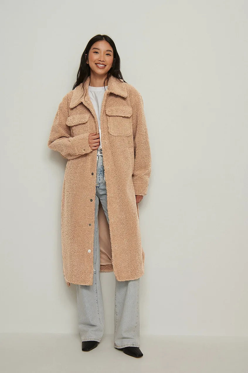 Teddy coat nakd sale