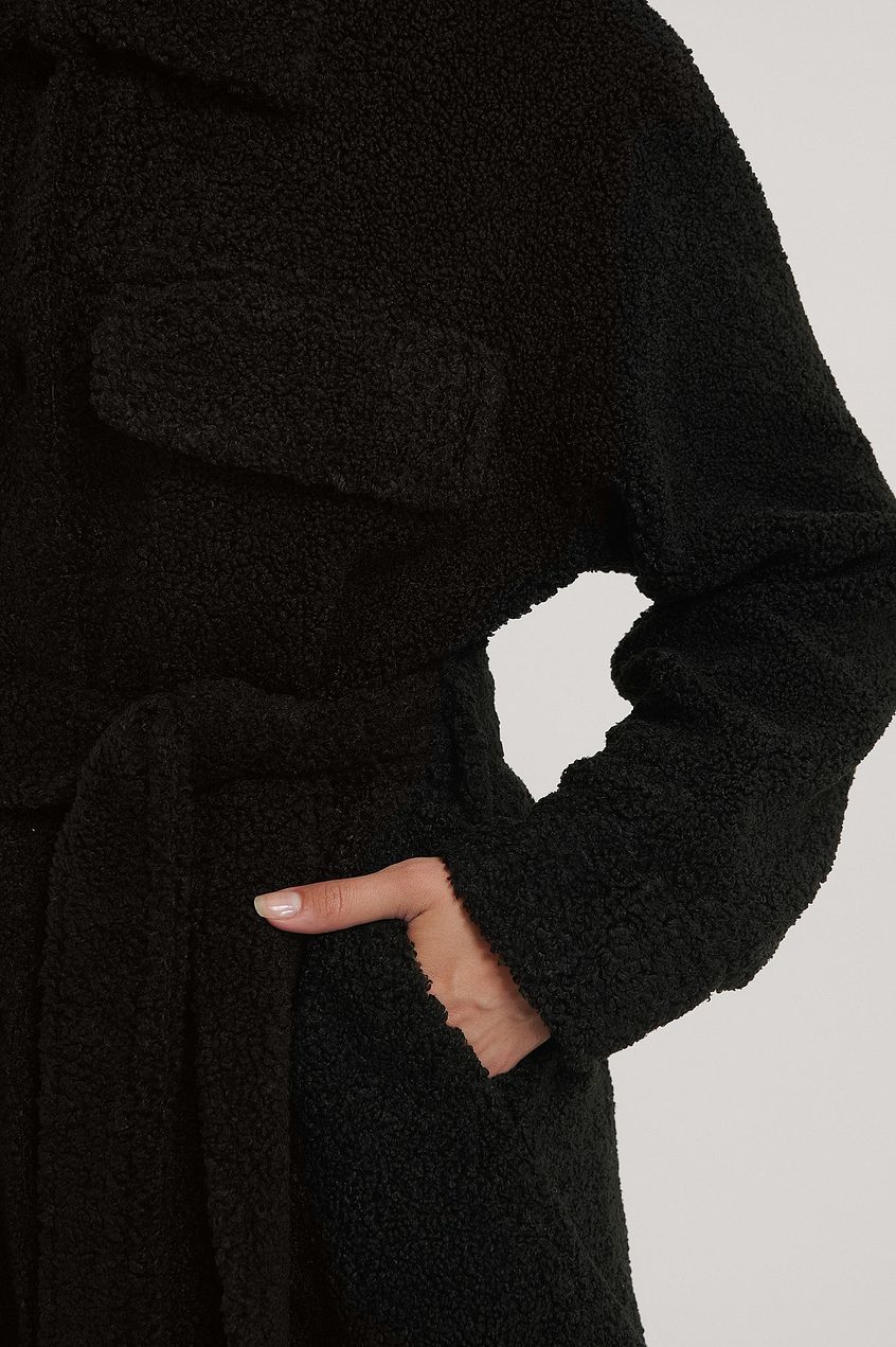 Belted Teddy Jacket