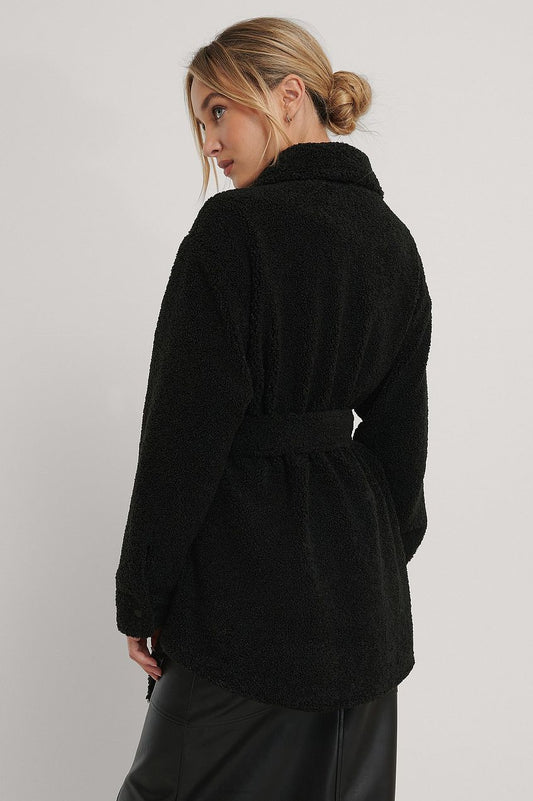Belted Teddy Jacket