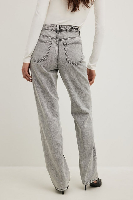 Straight High Waist Jeans