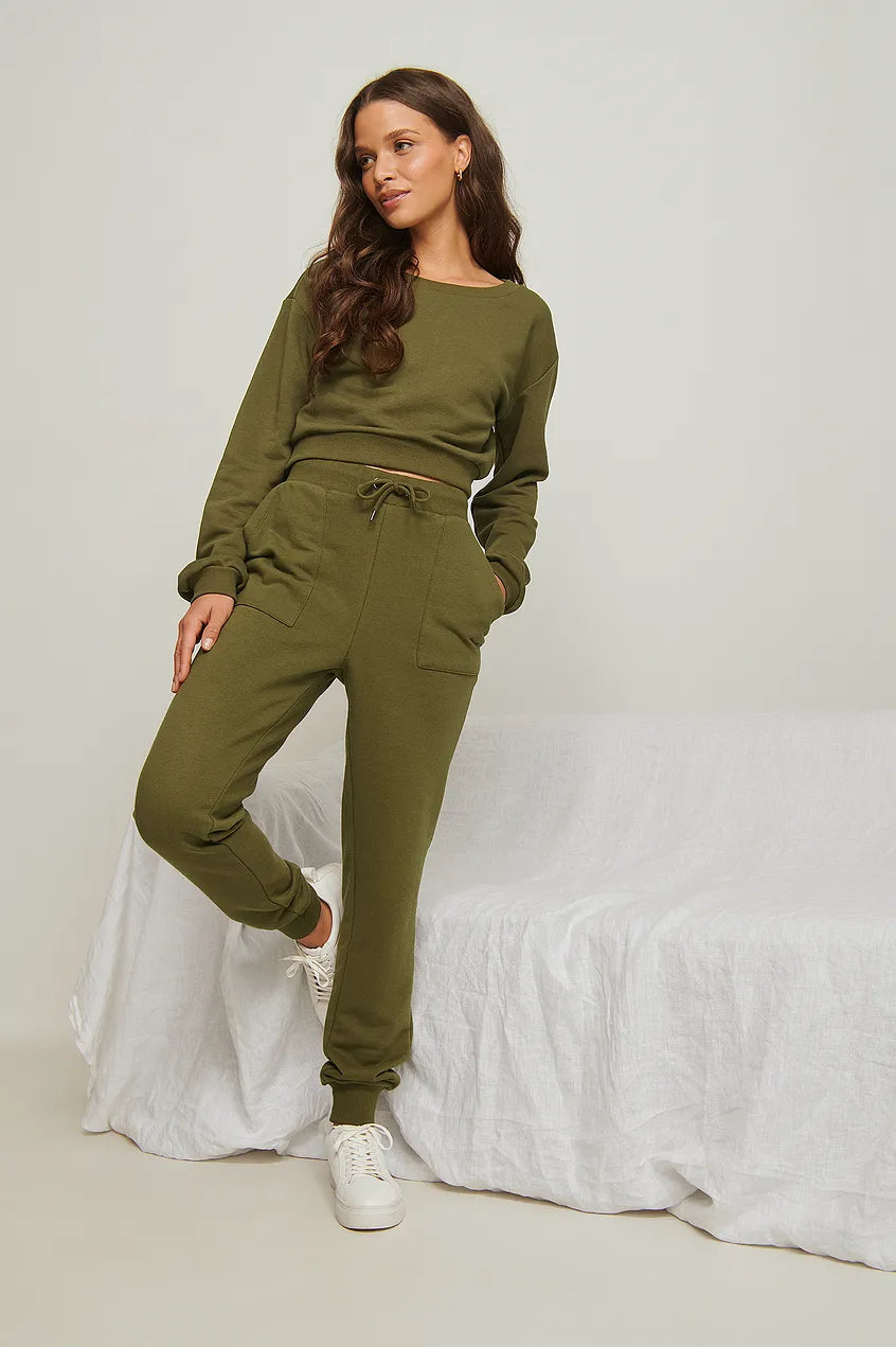 Organic Cropped Sweater