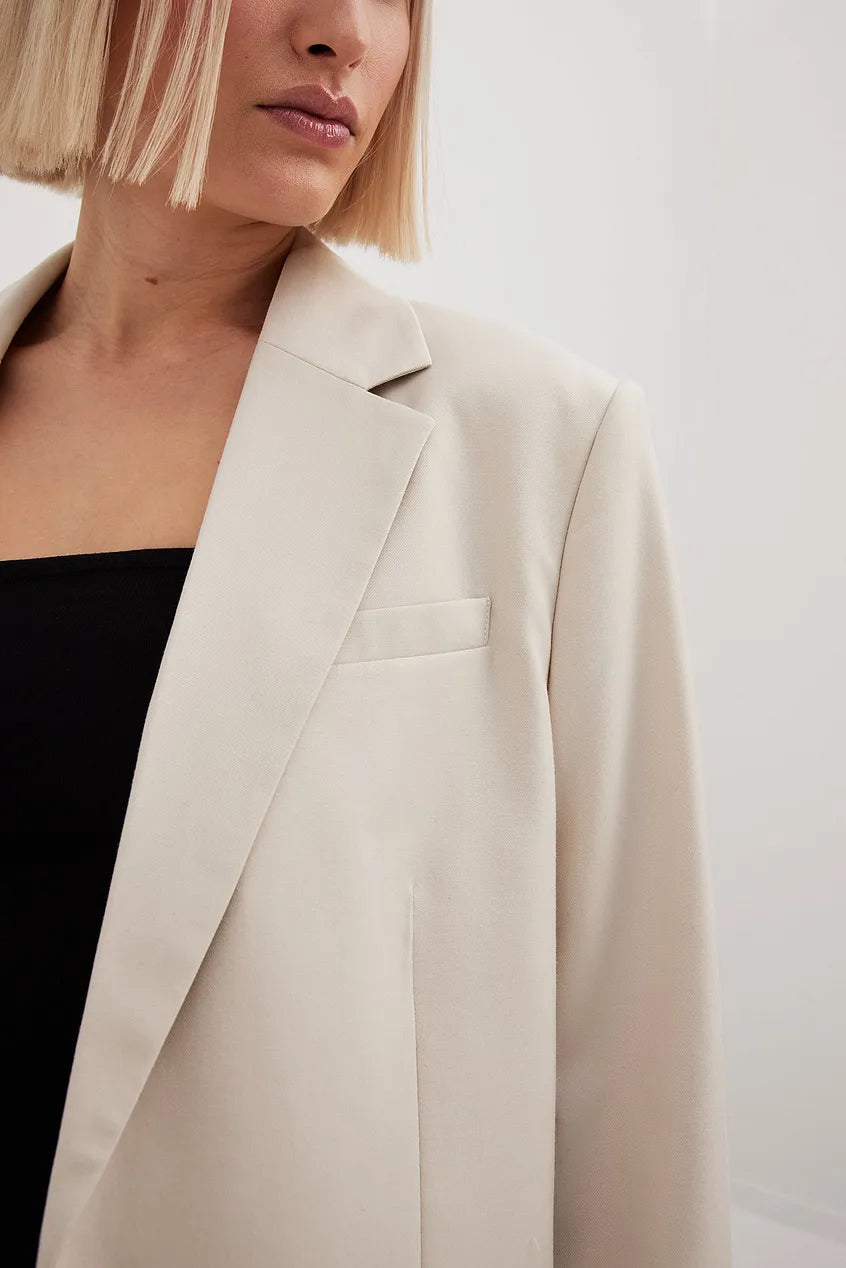 Oversized Tailored-fit Blazer