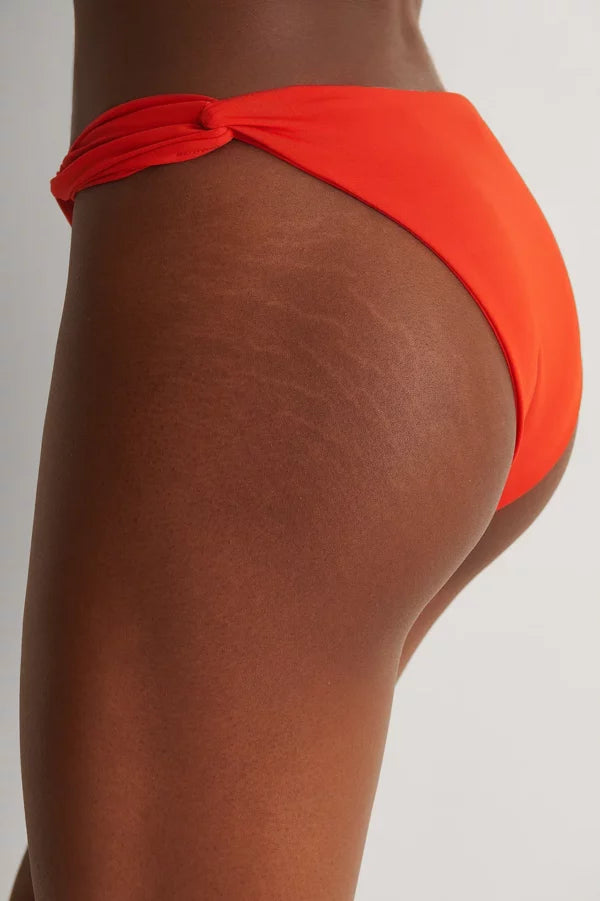Recycled Twisted High Cut Bikini Panty