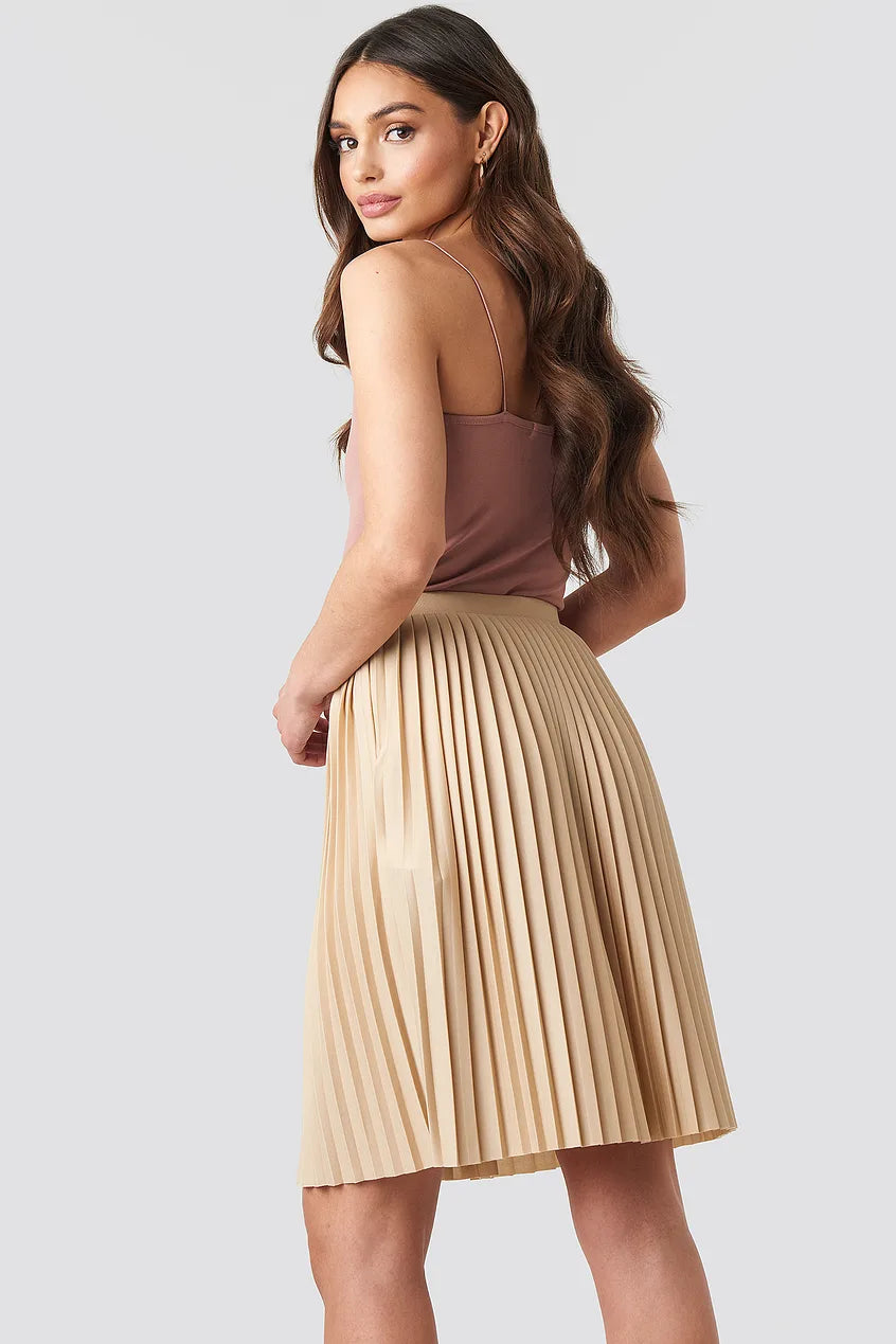 Short Pleated Skirt