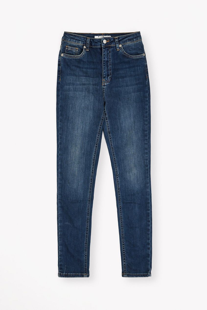 Skinny High Waist Stretch Jeans
