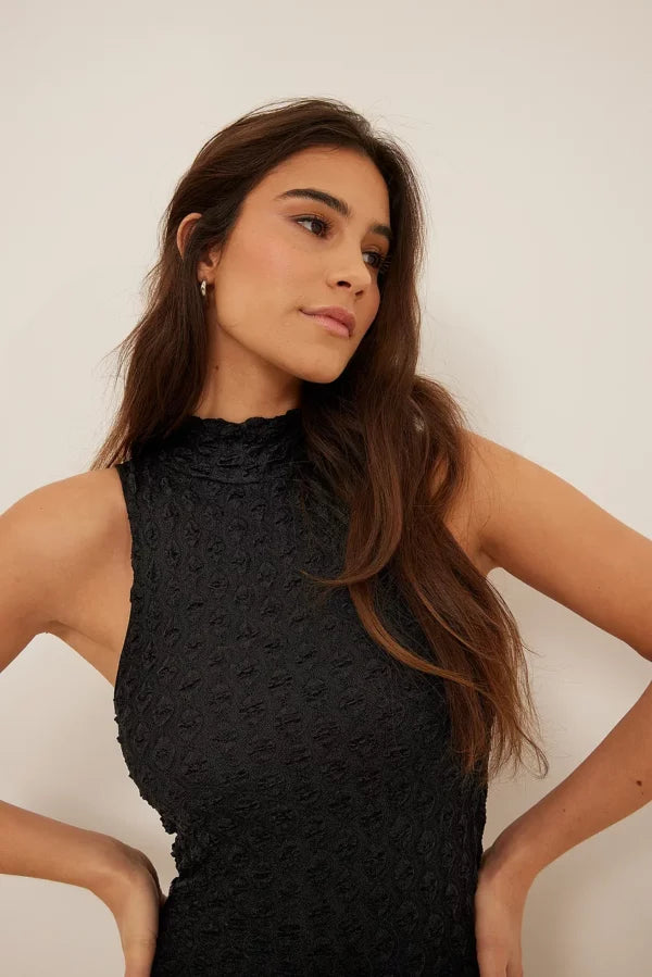 Na-kd Structured Sleeveless Mini Dress