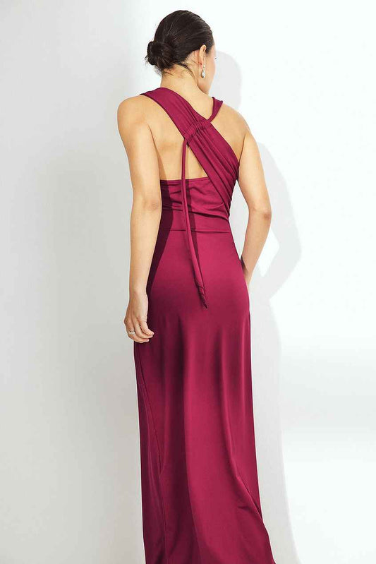 Na-kd Open Back Maxi Dress