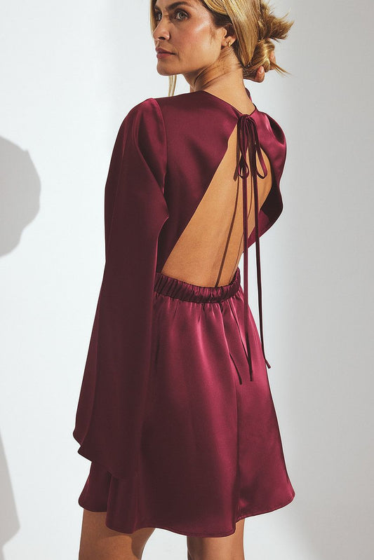 Na-kd Open Back Mini Dress