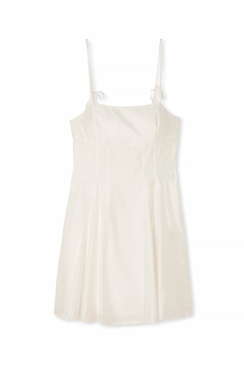Open Back Strap Mini Dress