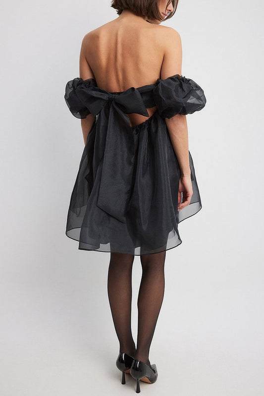 Na-kd Organza Dress
