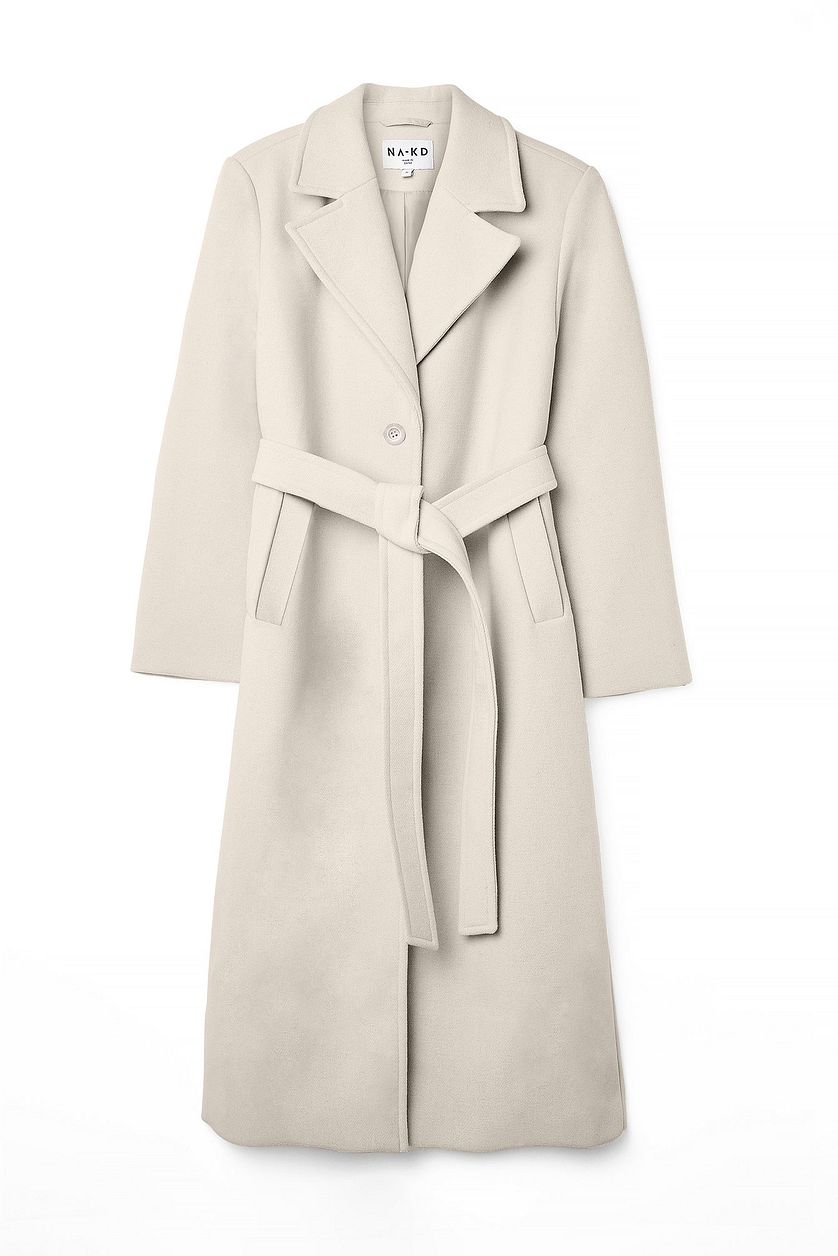Oversized Belted Coat
