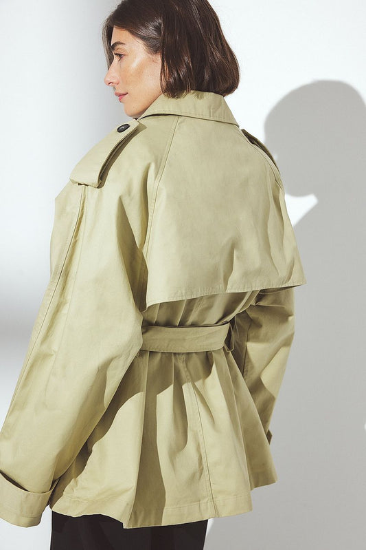 Na-kd Oversized Midi Trenchcoat