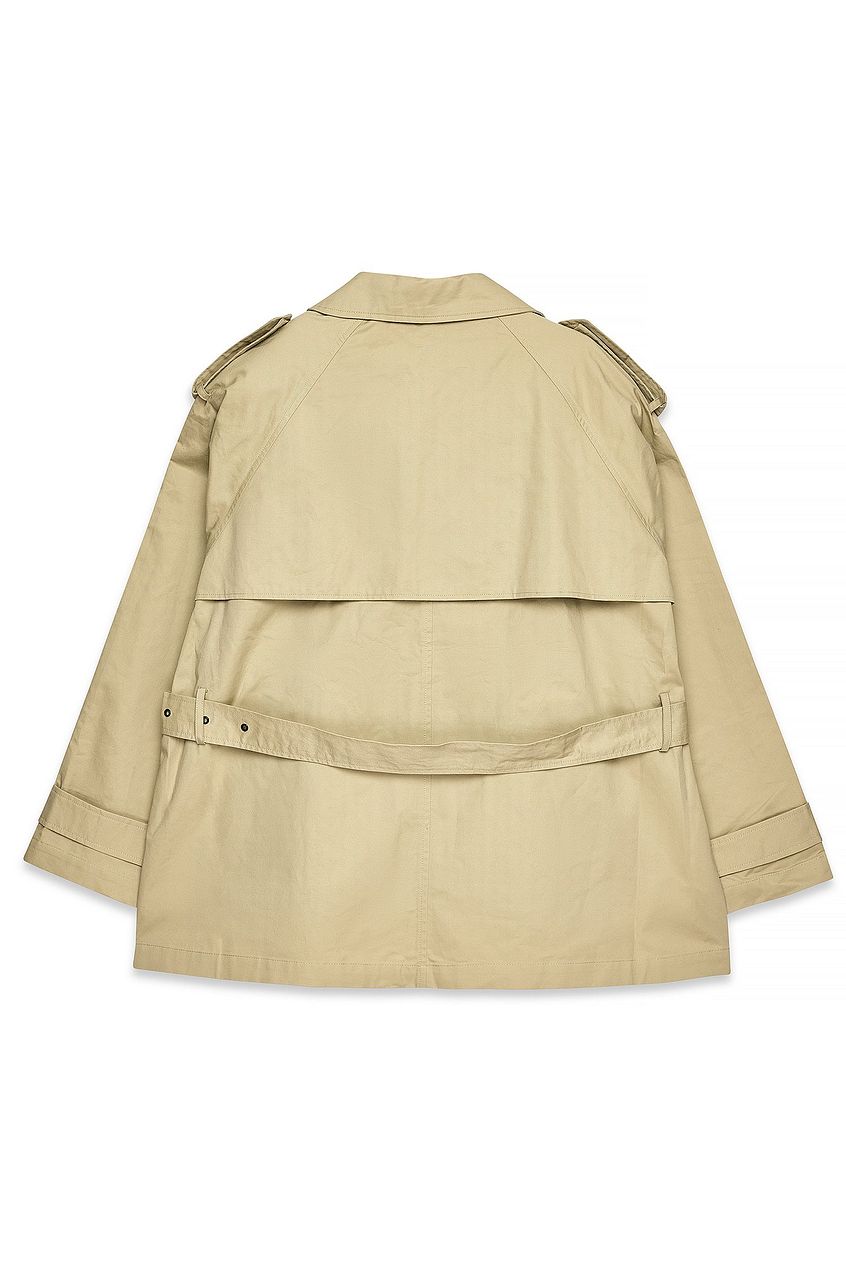 Na-kd Oversized Midi Trenchcoat