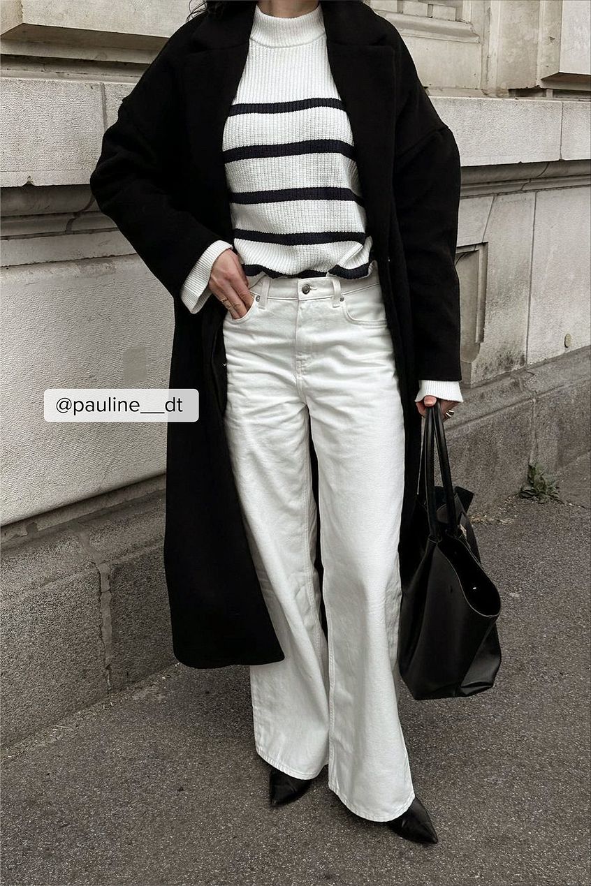 Knitted Striped Sweater