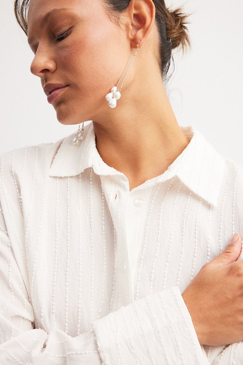 Pearl Dangle Earrings