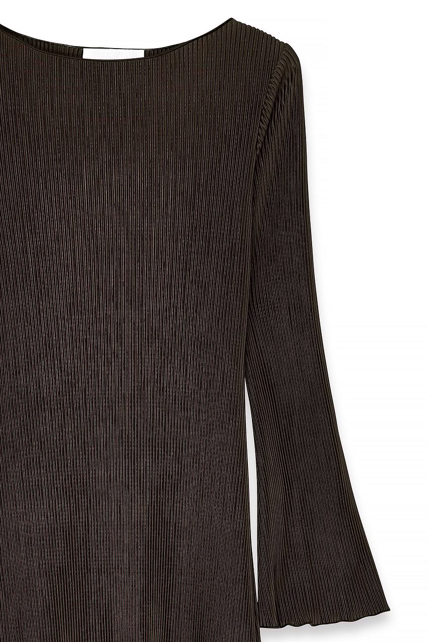 Na-kd Pleated Mini dress