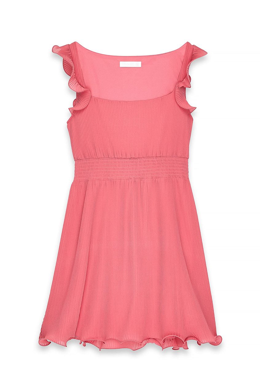 Na-kd Plisse Mini Dress