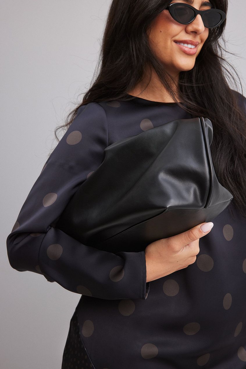 Polka Dot Satin Midi Dress