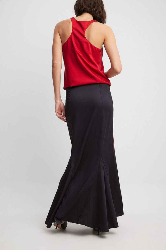 Na-kd Rose Print Skirt