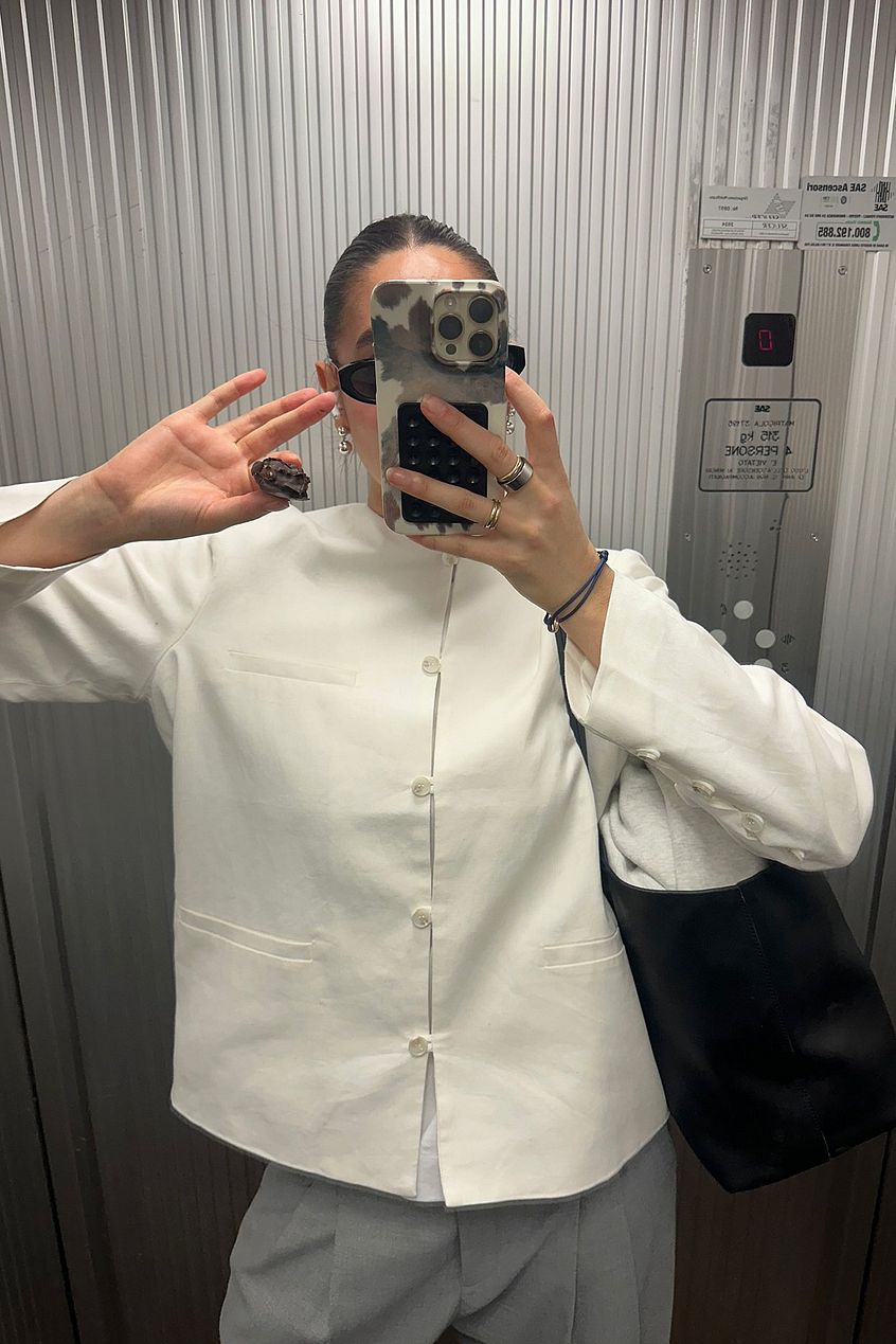 Linen Blend Jacket