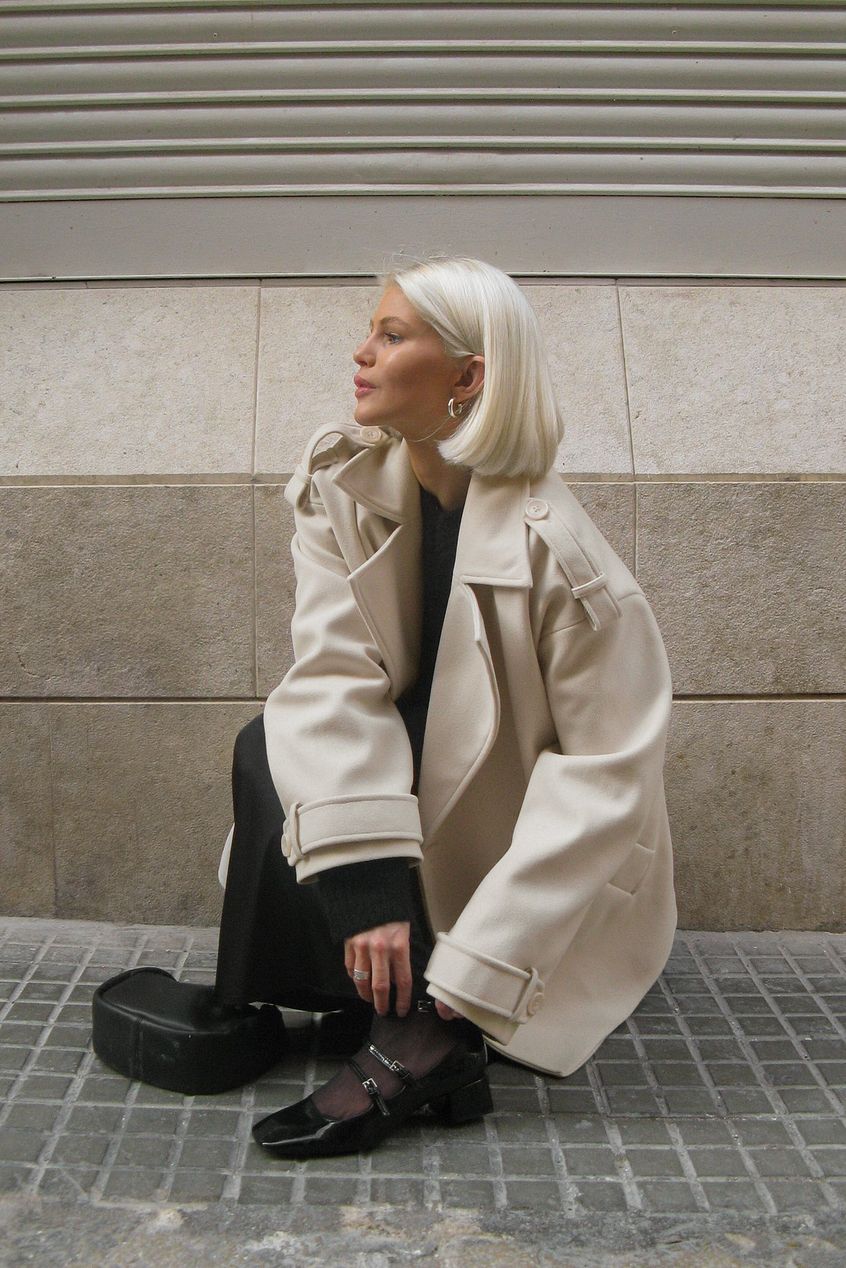 Oversized Short Coat