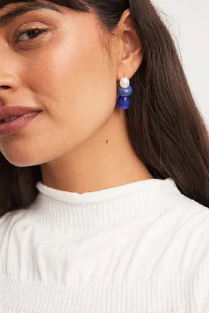 Small Stone Earrings