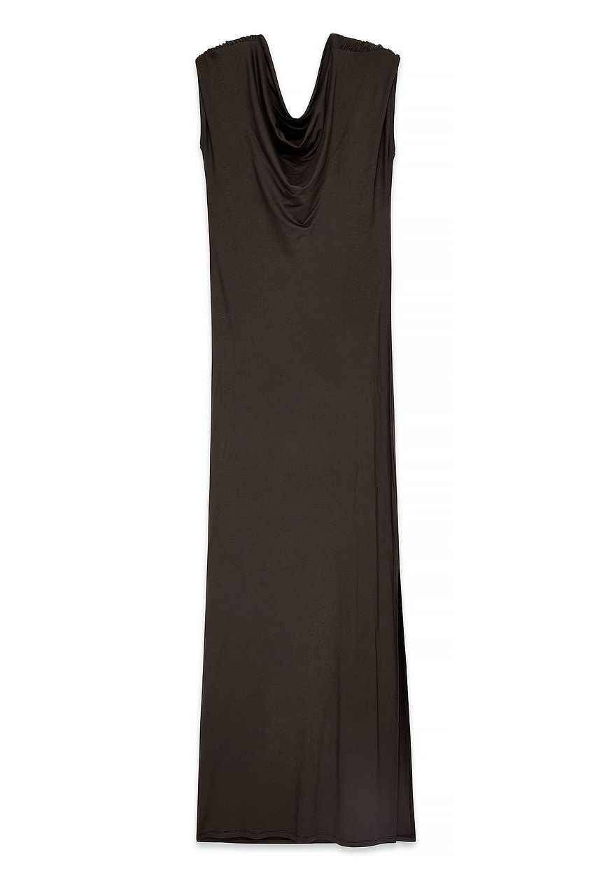 Na-kd Soft Line Draped Maxi Dress