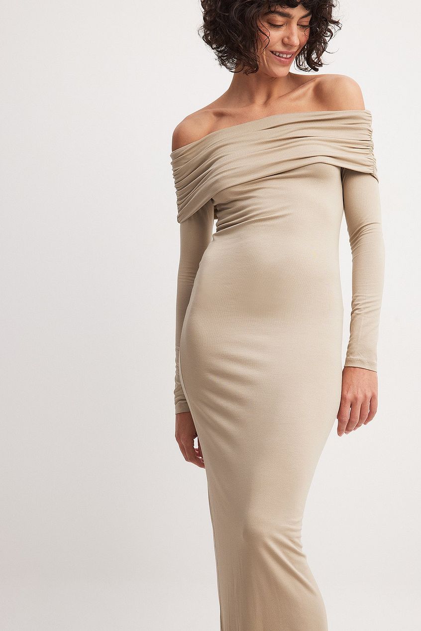 Soft Line Midi Dress
