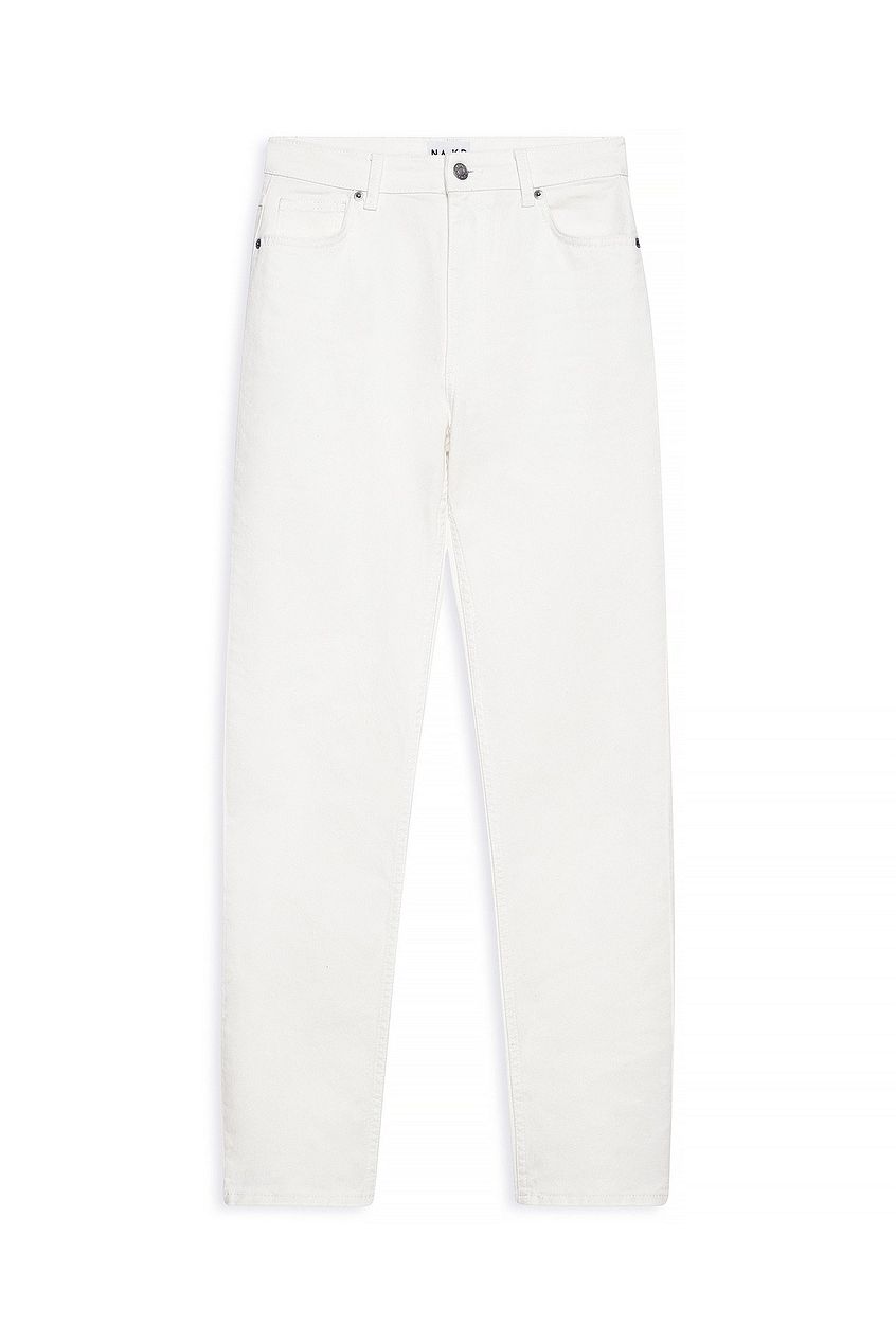 Na-kd Straight High Waist Jeans