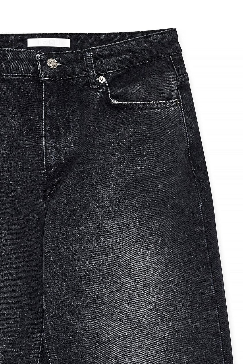 Na-kd Straight Mid Waist Jeans