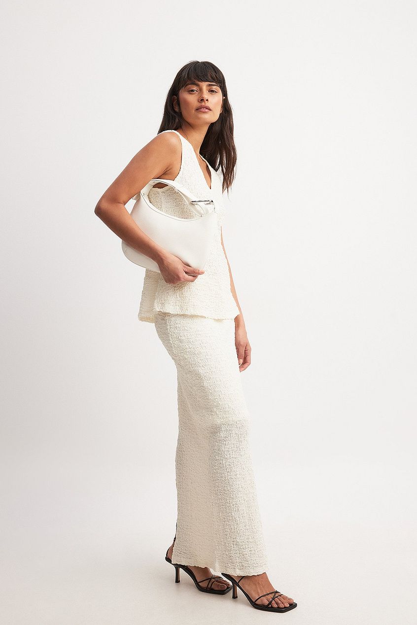 Structured Maxi Skirt