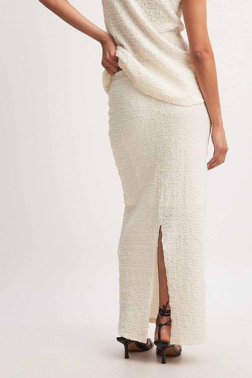 Structured Maxi Skirt