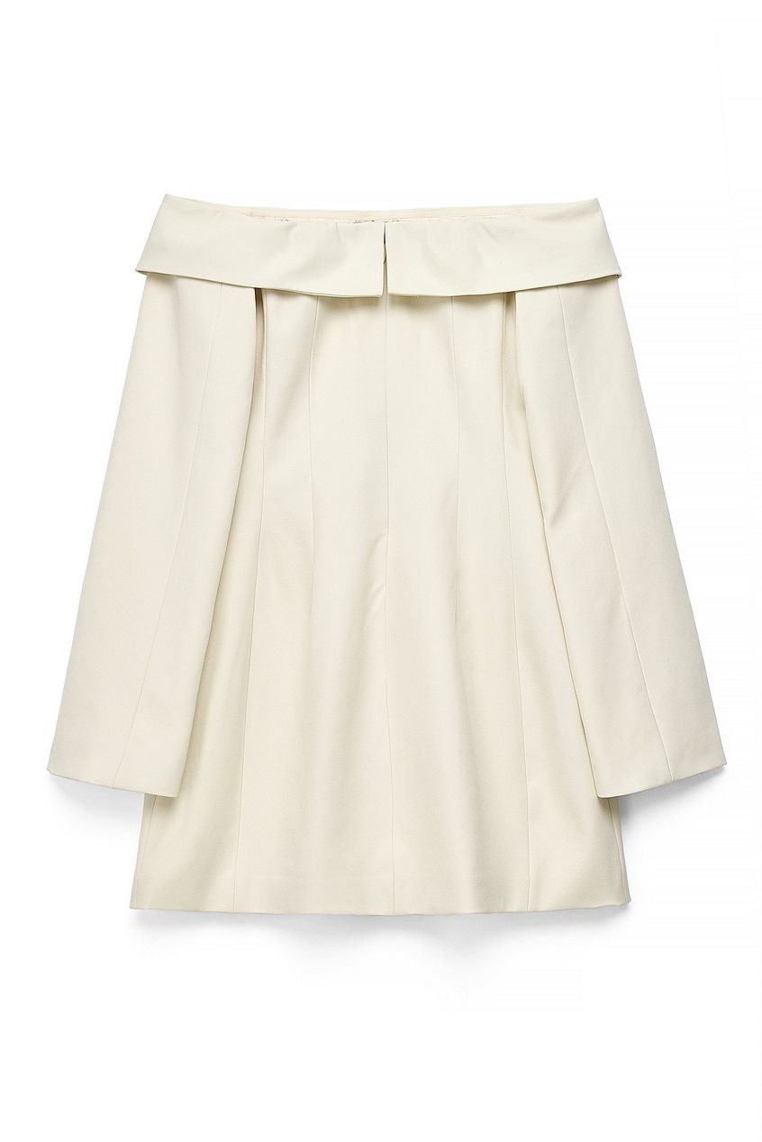 Na-kd Tailored Off Shoulder Mini Dress