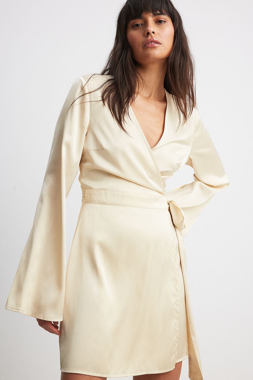 Tie Waist Flowy Mini Dress