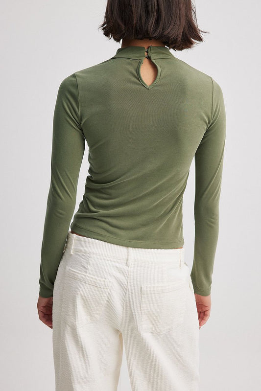 Na-kd Turtleneck Jersey Top