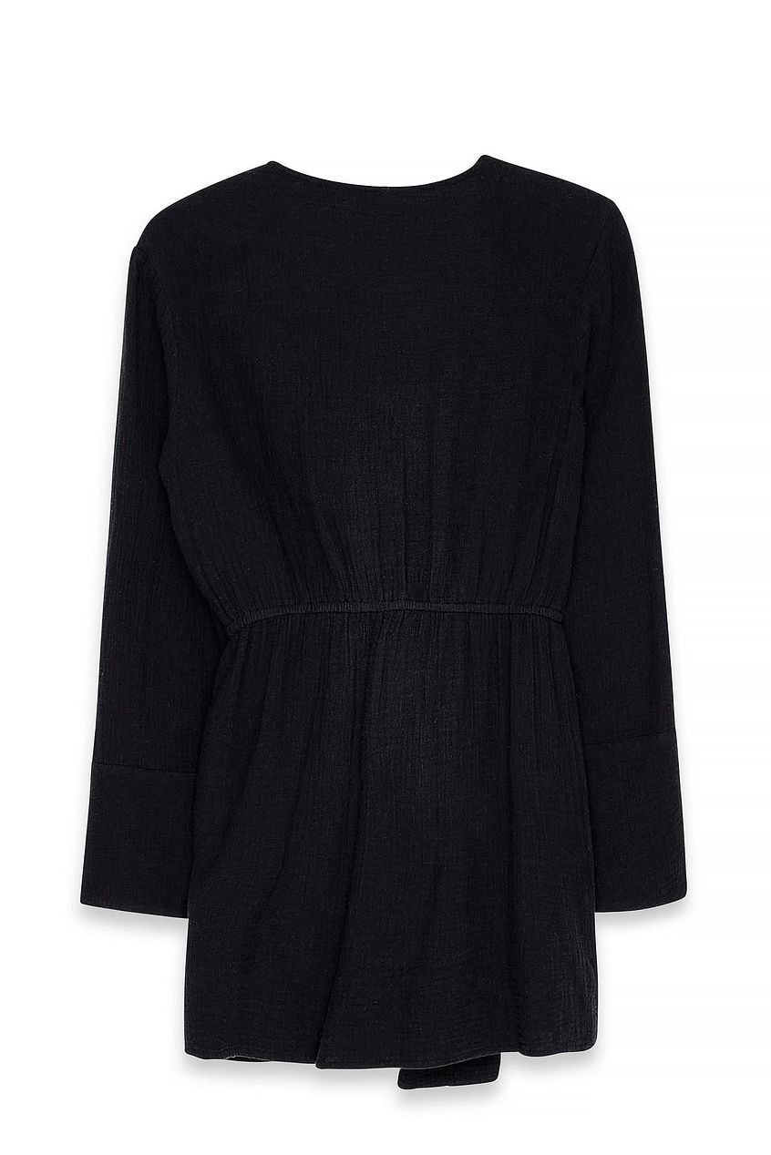 Na-kd Twisted Front Shirt Dress