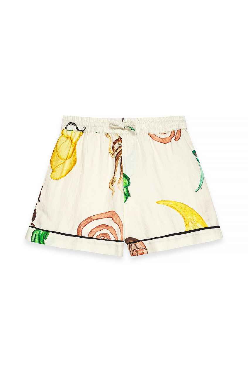 Na-kd Viscose Wide Mid Waist Shorts