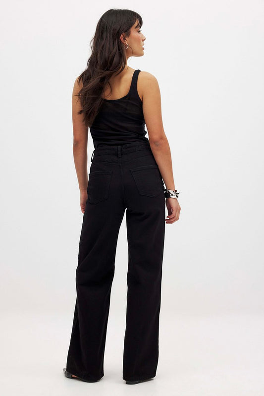 Wide High Waist Jeans
