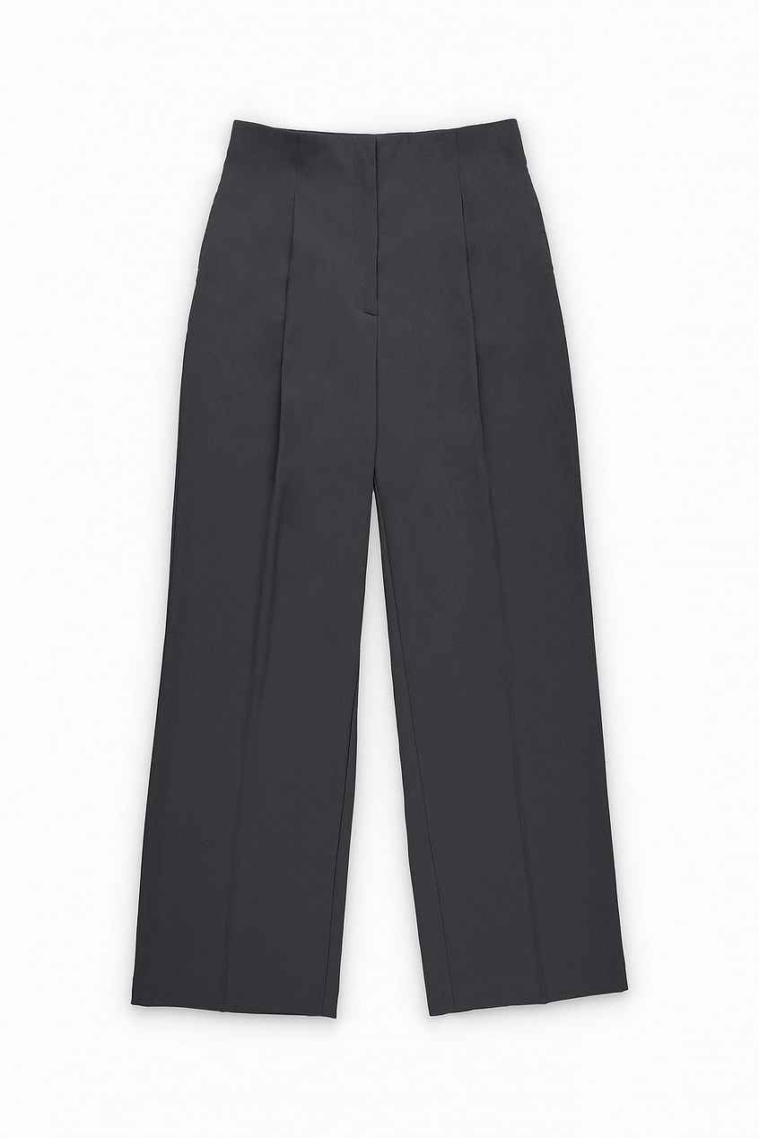 Na-kd Wide High Waist Suit Pants Without Waist Band