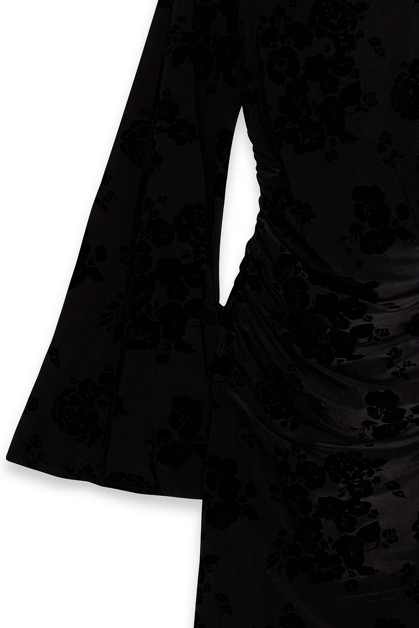 Na-kd Wide Sleeve Mini Dress