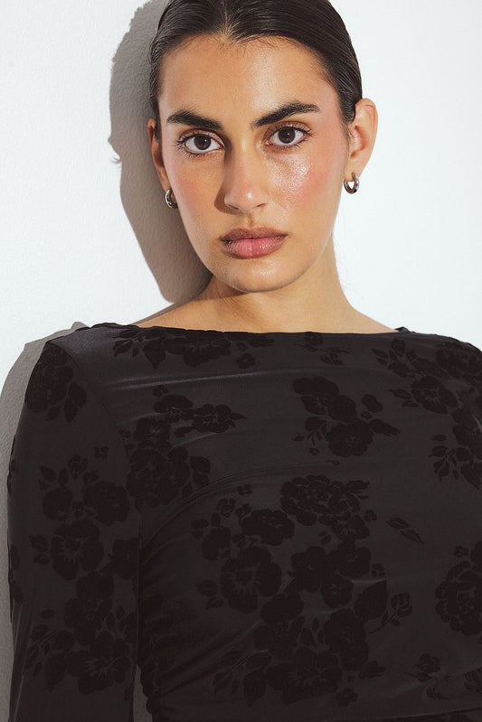 Na-kd Wide Sleeve Mini Dress