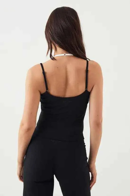 DSGN Studio Sculpt Double Layer Interal Padded Vest Top