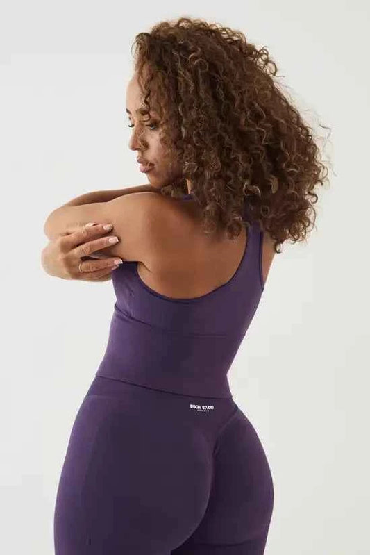 DSGN Studio Sport Contour Seamless Longline Racer Sports Bra