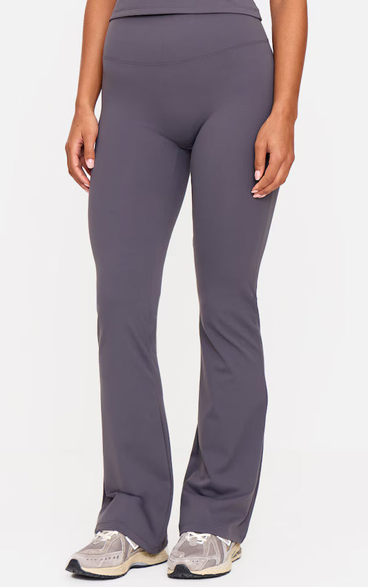 Charcoal Sculpt Straight Leg Yoga Pants