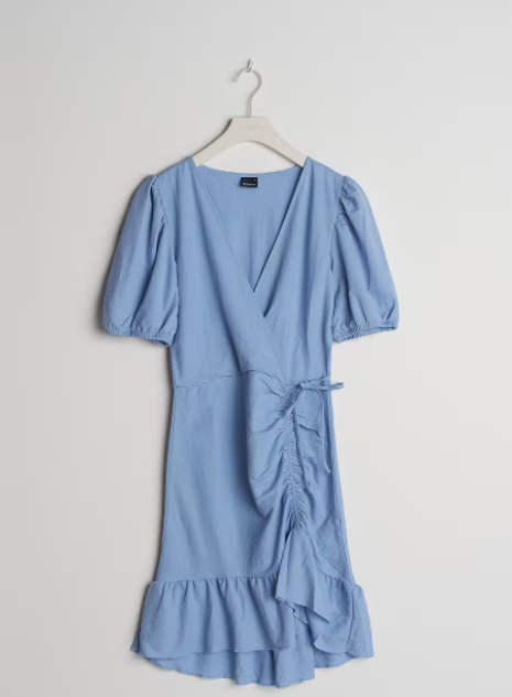 Maya Wrap Dress Forever Blue