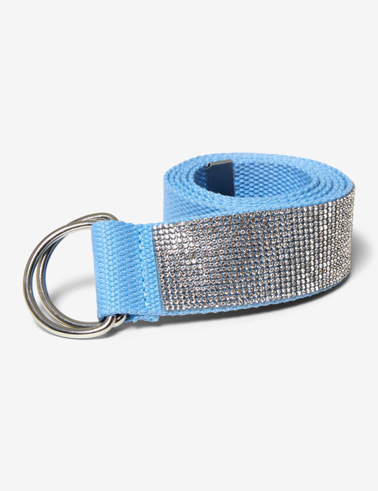 Rhinestone Belt in Blue