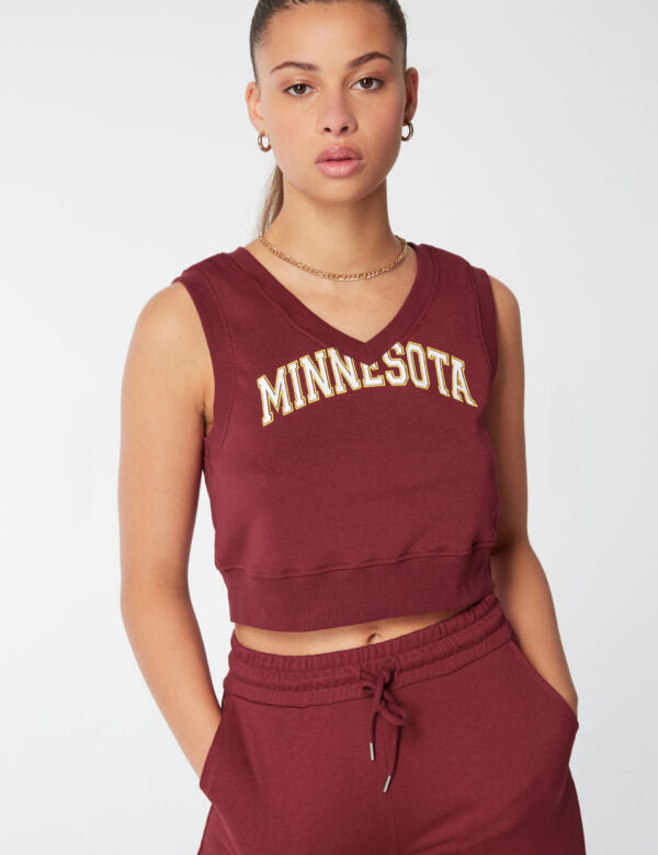 Minnesota Sleeveless Sweatshirt