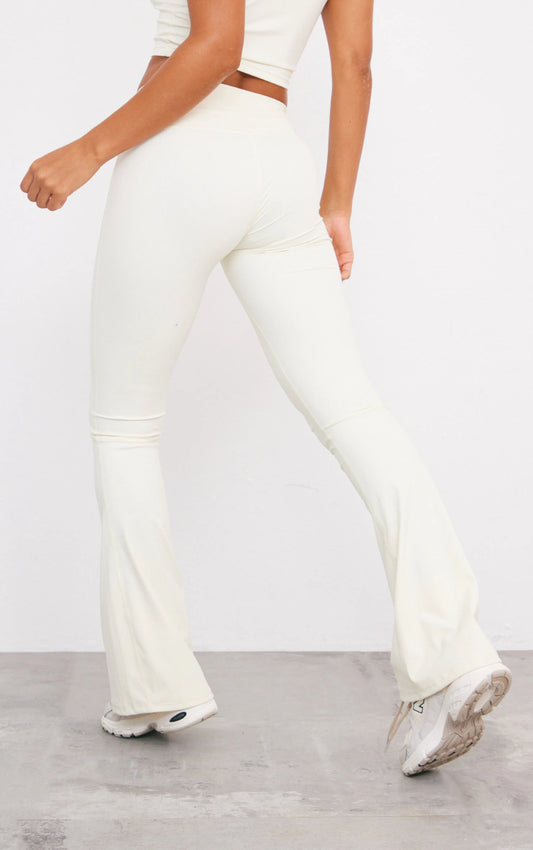 Bone Sculpt High Waist Flare Yoga Pants